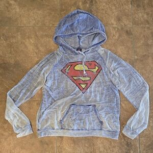 Blue Burnout | DC COMICS | Superman Hoodie